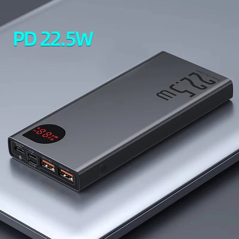 Powerbank 10 000 mAh avec ports USB